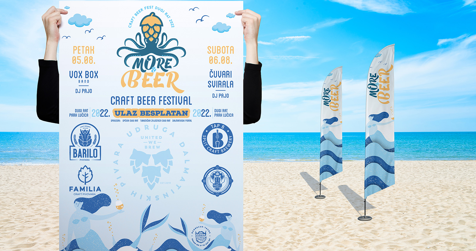 Lunatron dizajn More & Beer craft festival